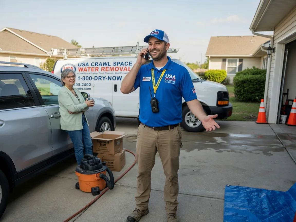 Crawl Space Water Removal Byram, MS FAQs